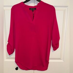Love By Design Fuchsia Blouse
